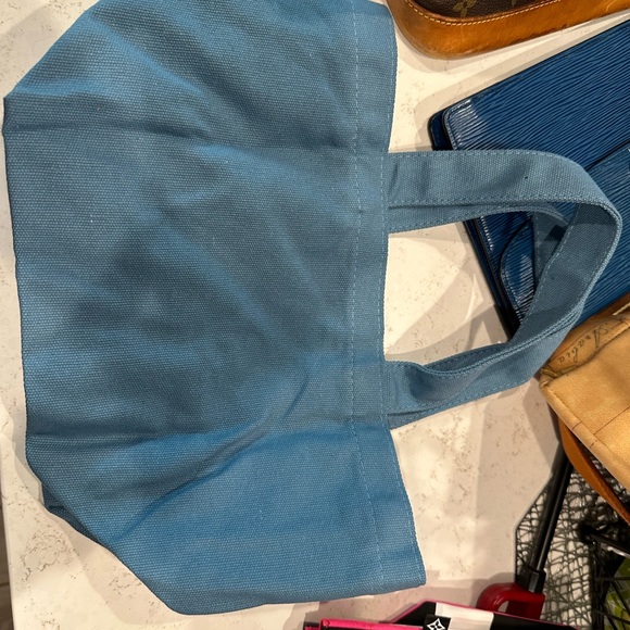Blue Canvas Giveaway Tote. Was not sold to the market. - Picture 3 of 7
